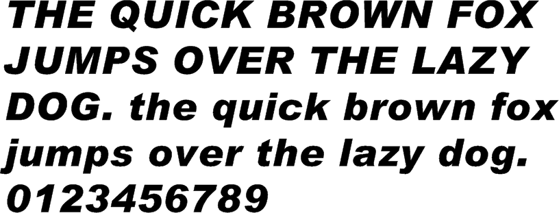 font family arial black
